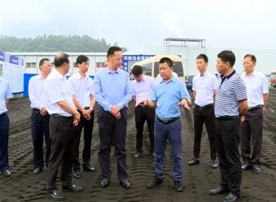 县委书记张勇调研汇赢川南冶金建材物流港项目