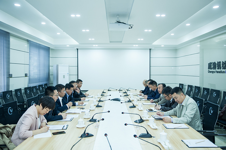 河钢集团承钢公司赴汇赢国际连界钒钛基地交流访问(图5)