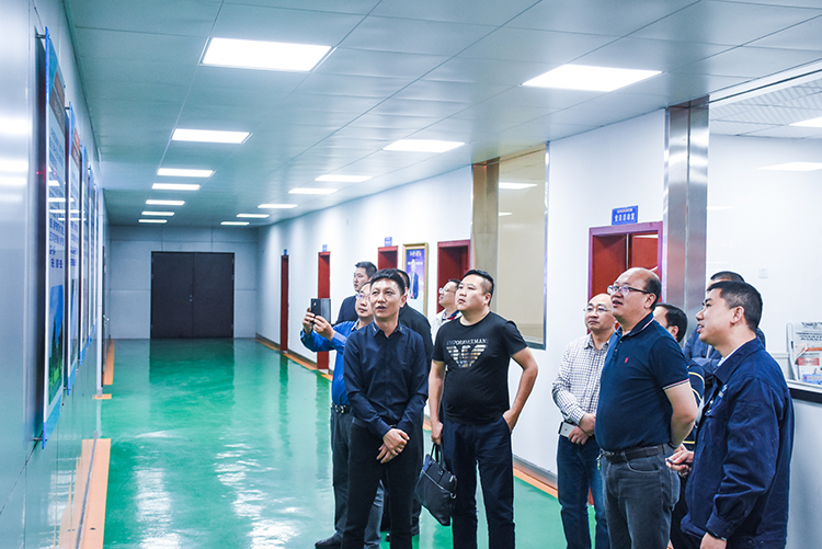 重庆能投集团渝新公司到汇赢国际连界区域参观交流(图2)