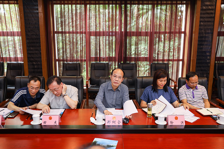 省人大常委会郑树全一行莅临汇赢连界基地参观考察(图8)
