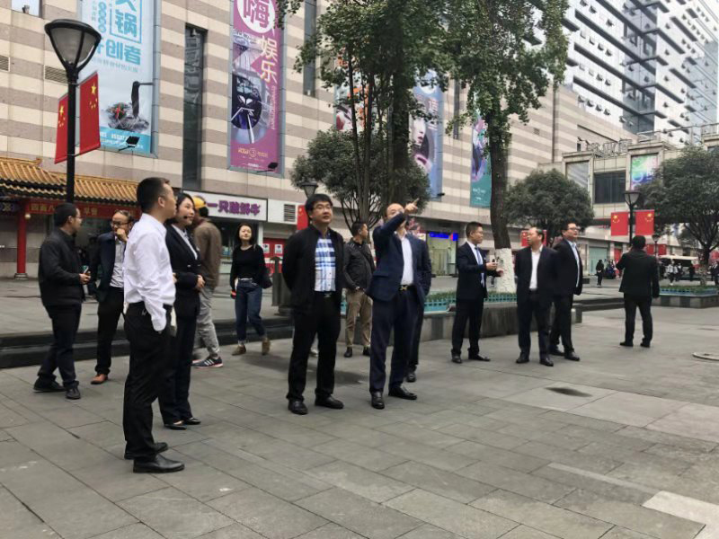 江川区区委副书记、代理区长常成莅临汇赢国际考察交流(图2)