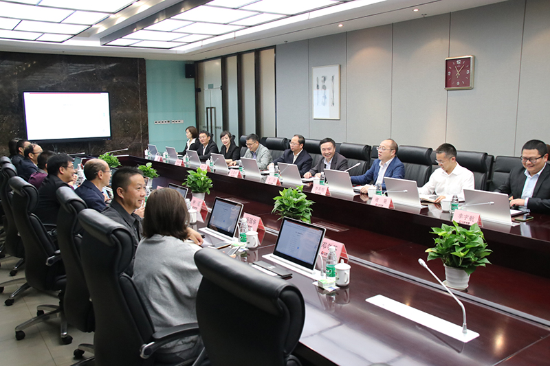 江川区区委副书记、代理区长常成莅临汇赢国际考察交流(图4)