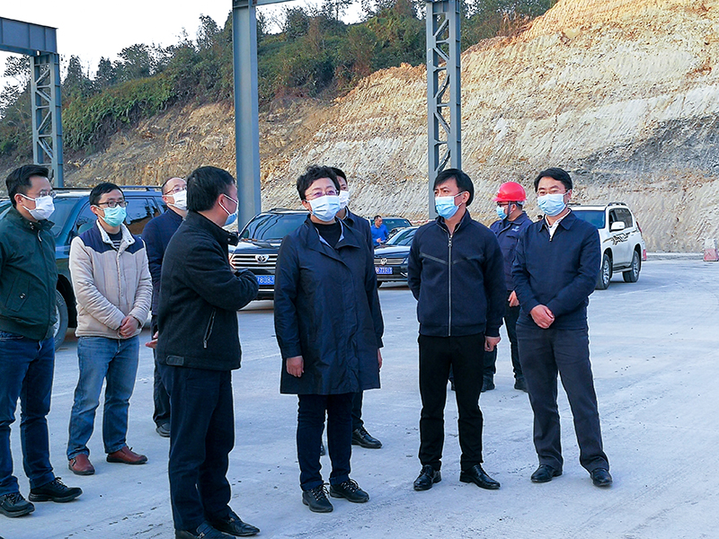 内江市委副书记、市长郑莉到汇赢国际连界基地调研疫情防控及经济发展工作(图2)