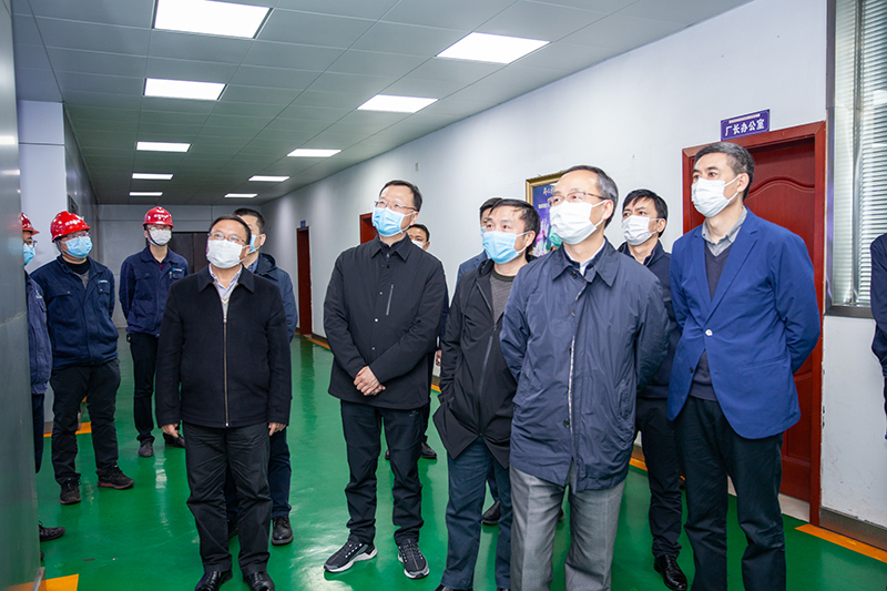 李云泽副省长赴汇赢连界基地调研疫情防控及经济发展情况(图2)