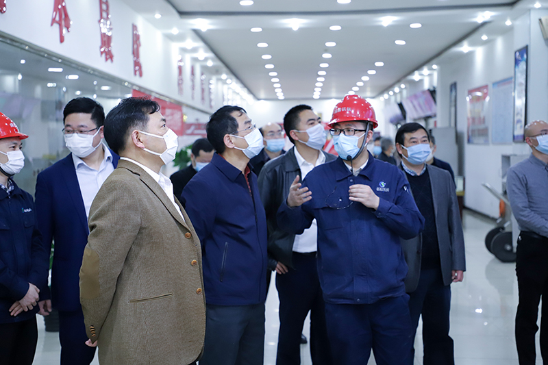 四川省人社厅领导莅临汇赢国际连界基地调研(图4)