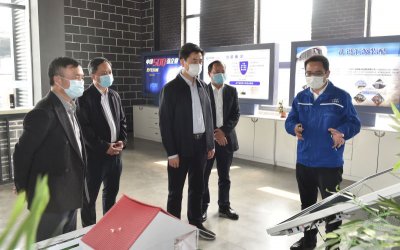 四川省委常委、宣传部部长甘霖莅临汇赢国际连界基地调研