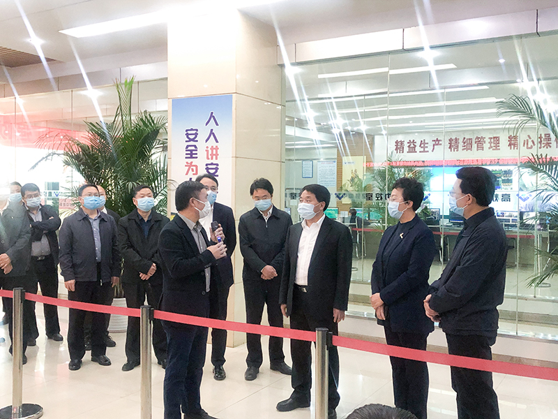 省委常委 常务副省长罗文莅临汇赢国际调研(图1) 省委常委 常务副省长罗文莅临汇赢国际调研(图1)