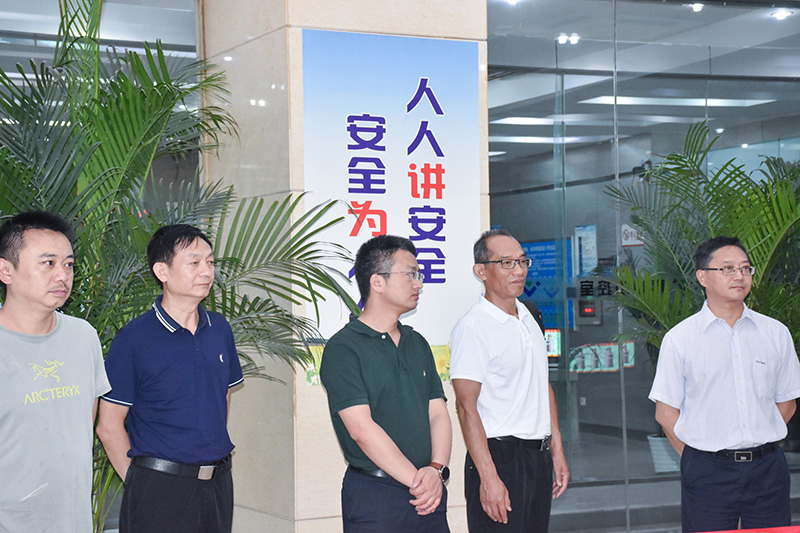内江市统计局到汇赢连界基地调研(图1)