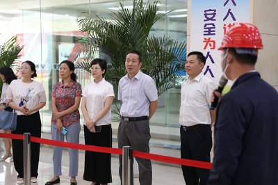 省机电冶煤工会到汇赢国际专题调研
