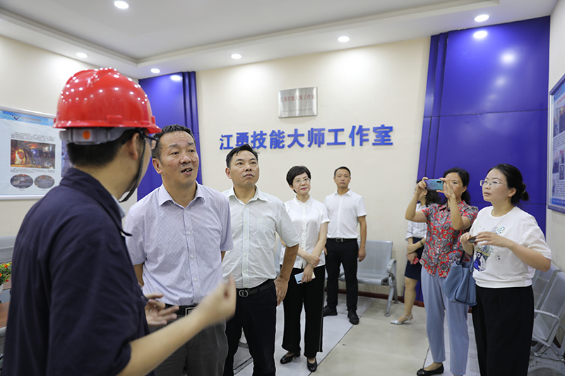 省机电冶煤工会到汇赢国际专题调研(图2)