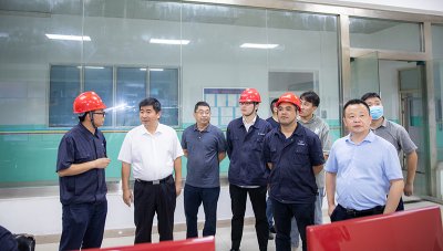亚王能源集团领导到汇赢钒钛科技交流座谈