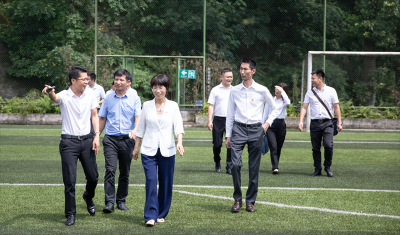 北京中铁建工到汇赢连界基地考察交流