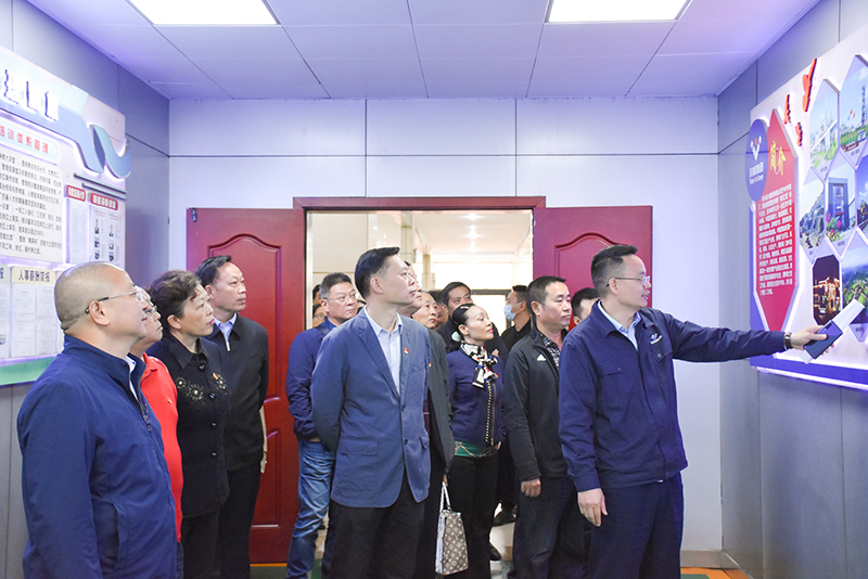 市中区人大常委会到汇赢连界基地考察(图2)