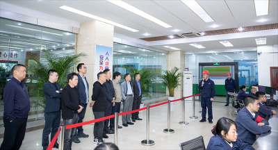 国机集团苏美达国际技术贸易有限公司到汇赢国际连界基地调研交流