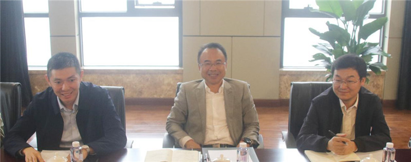 中铁物资集团到汇赢交流座谈(图2)