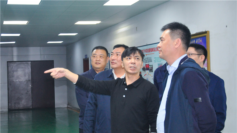 中铁物资董事长王辉一行到汇赢连界基地调研(图2)