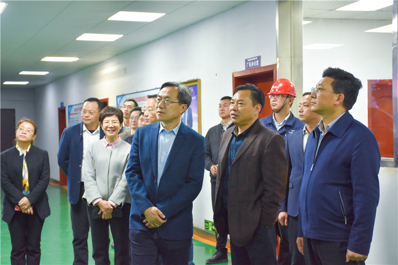 省总工会领导一行到汇赢连界基地调研(图2)