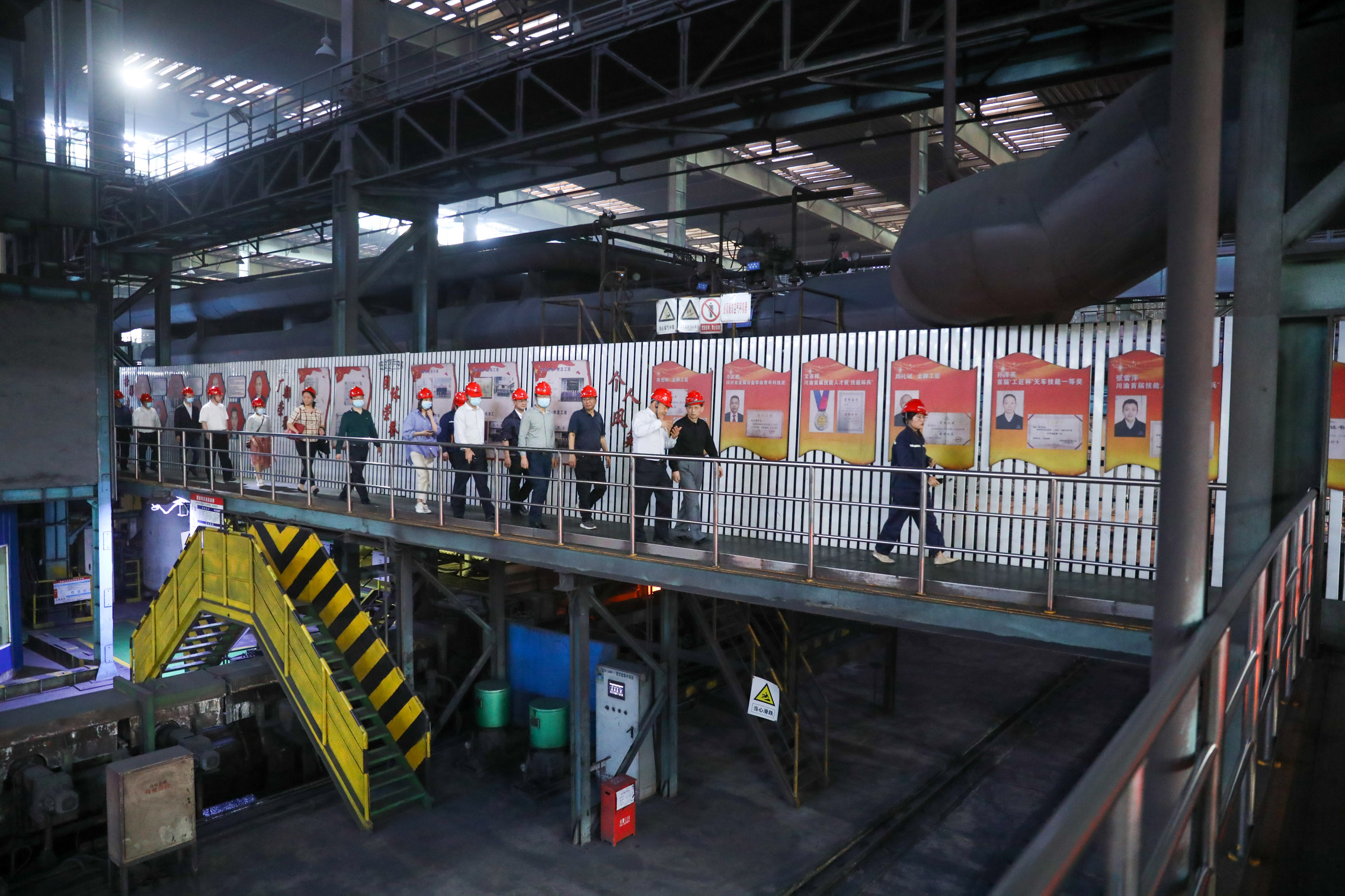 内江市人大常委会魏红锋一行到汇赢连界基地专题调研(图4)