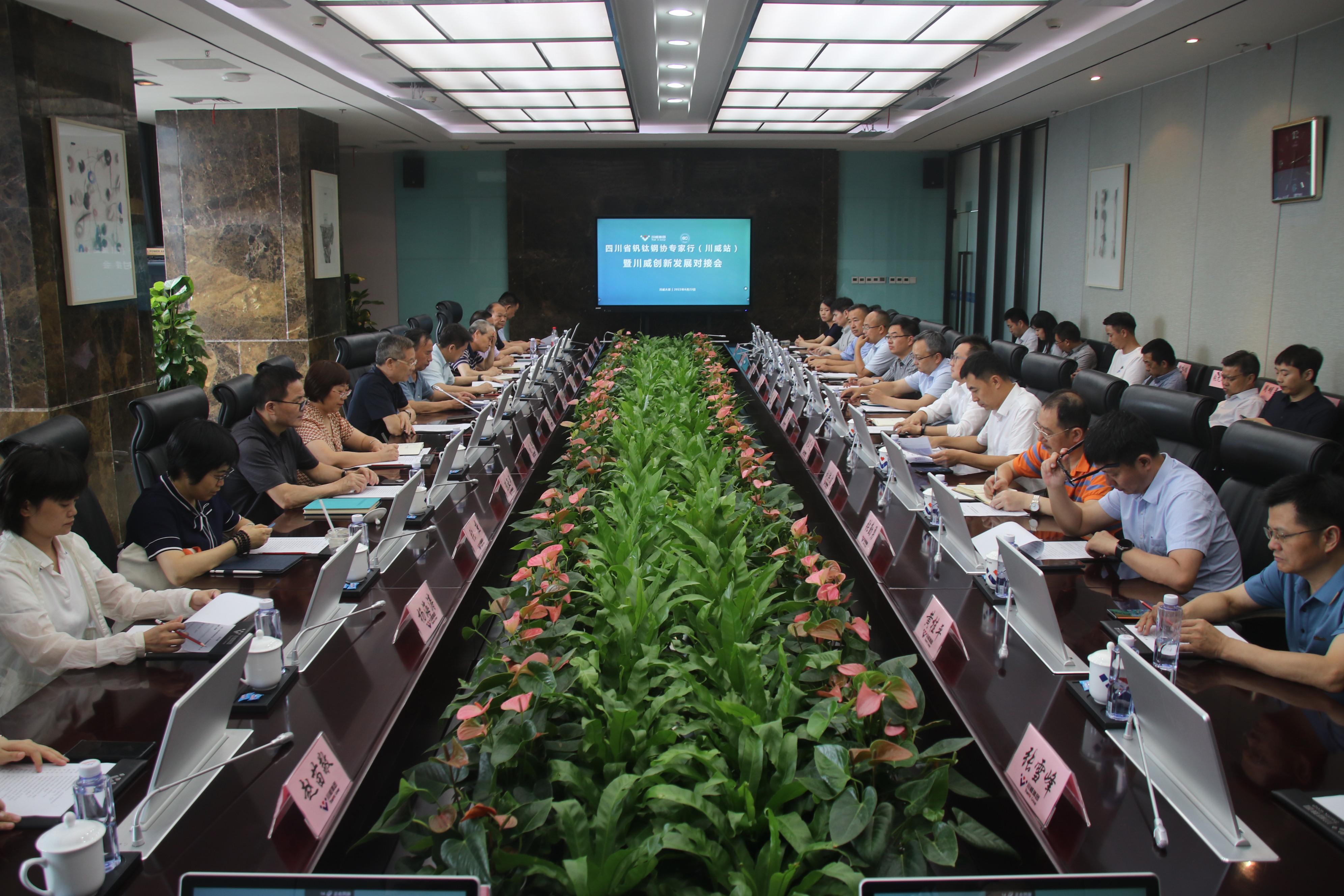 汇赢创新发展对接会于成都顺利召开——钒钛钢协专家行由汇赢拉开序幕