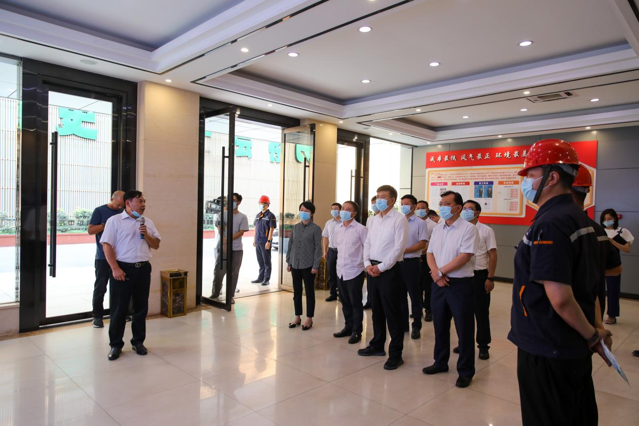 省委常委、组织部部长于立军一行到汇赢连界基地调研(图2)