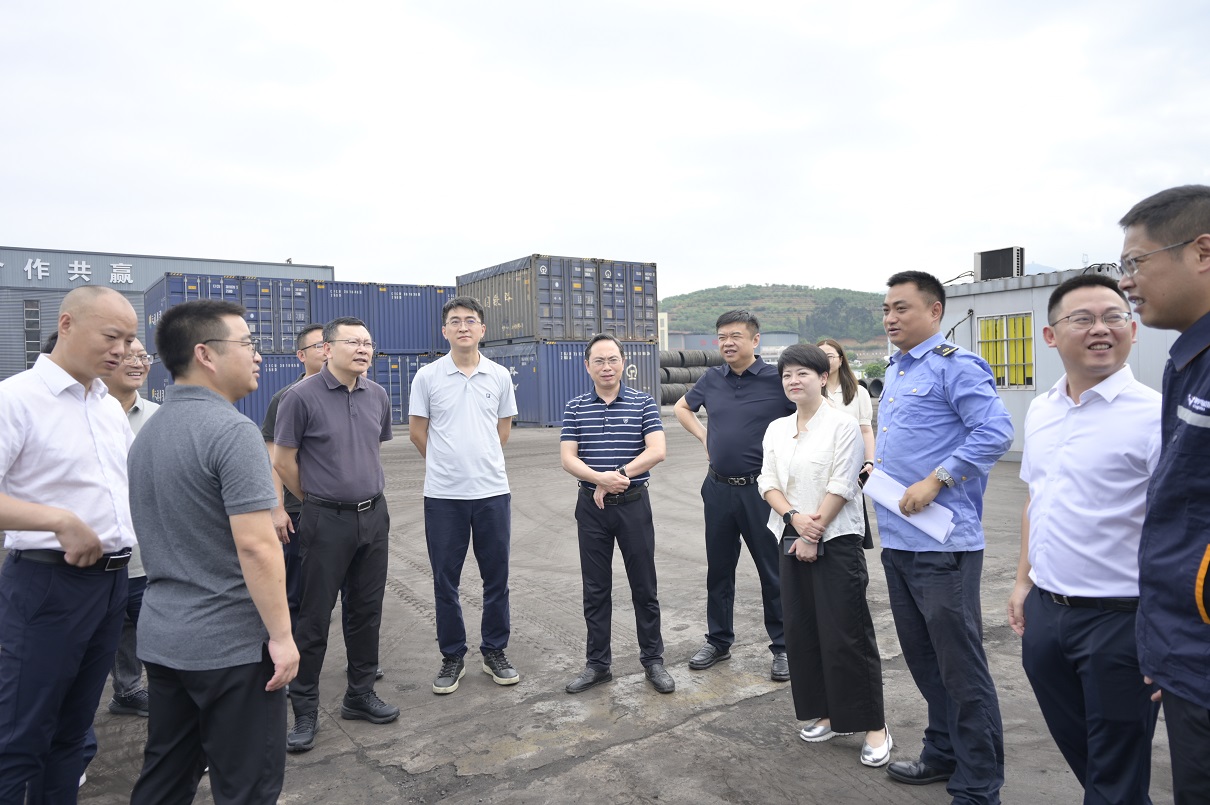 抢抓新机遇，谋求新合作，汇聚新动能——内江考察团莅临通宇物流参观交流(图2)