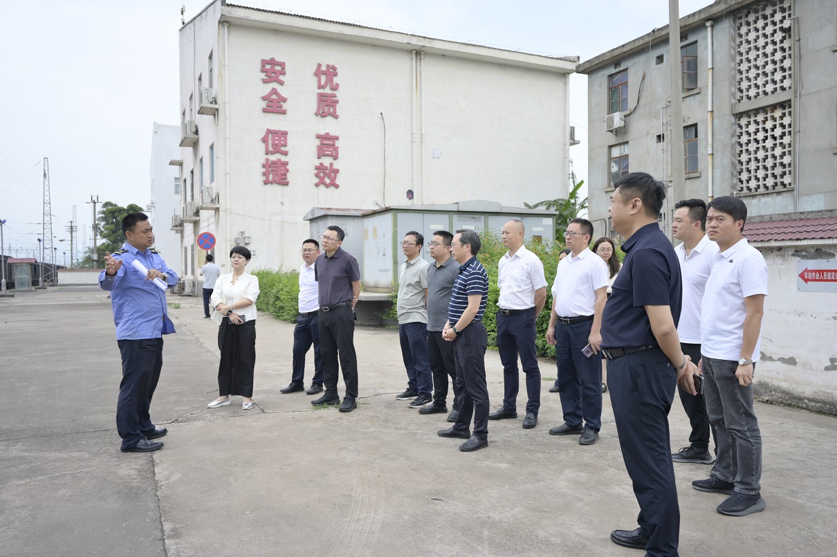 抢抓新机遇，谋求新合作，汇聚新动能——内江考察团莅临通宇物流参观交流(图3)