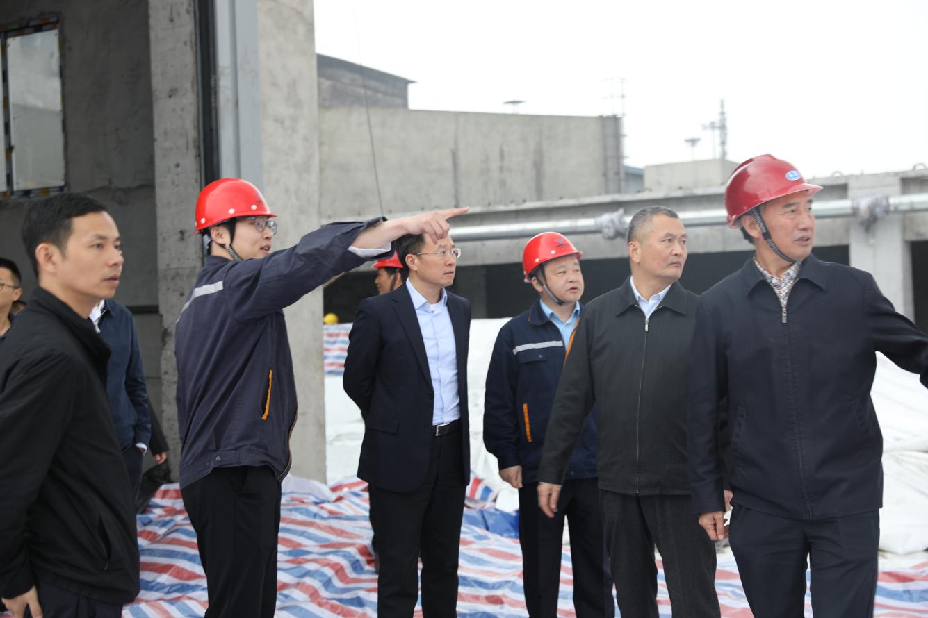 市人大常委会副主任曾云忠、市政府副市长毕胜到汇赢调研督导超低排放改造推进情况(图2)