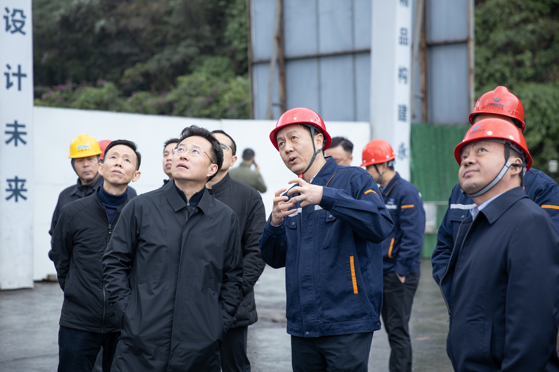 市人大常委会副主任曾云忠一行到汇赢调研督导超低排放改造项目建设(图2)