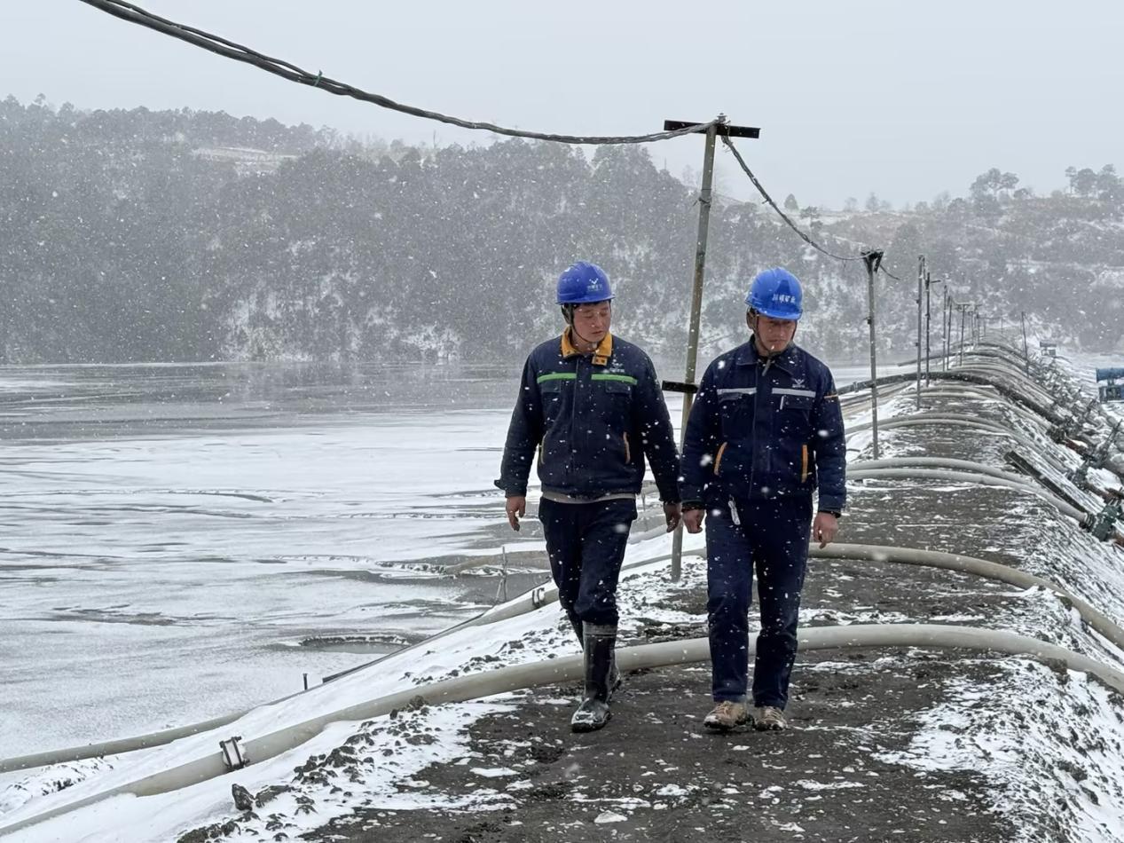 战风雪，斗严寒！ ——联鑫矿业公司会理区域全力护航节前安全生产(图4)