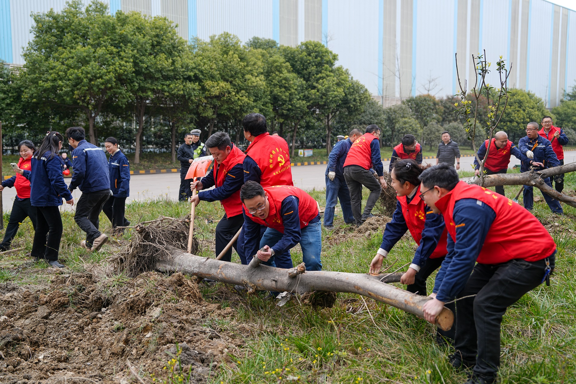 打造绿色汇赢 共建美好家园——钒钛科技组织开展植树节系列活动(图3) 打造绿色汇赢 共建美好家园——钒钛科技组织开展植树节系列活动(图3)
