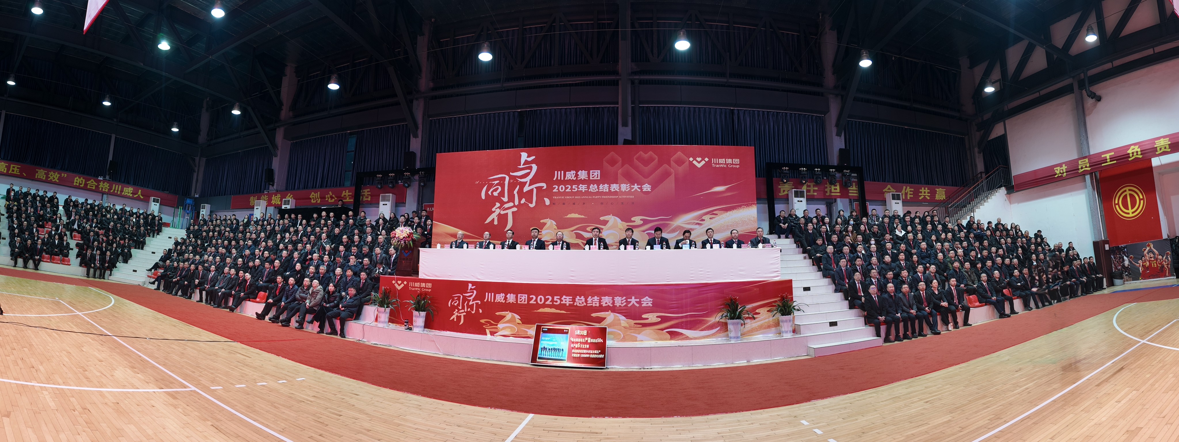 与你同行 向前坚持——集团公司隆重召开2025年度总结表彰大会(图1)