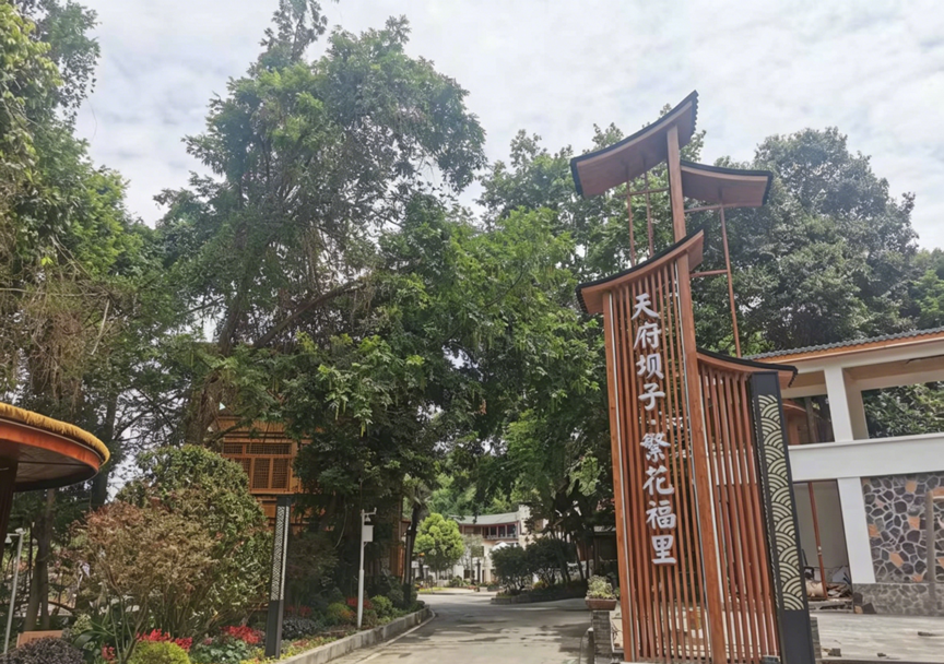 攻坚克难践初心 实干攻坚筑精品—— 简阳葫芦坝天府坝子效果初显(图1)