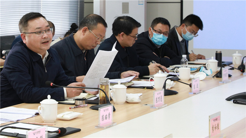 内江市副市长陈万见一行到汇赢调研(图3) 内江市副市长陈万见一行到汇赢调研(图3)