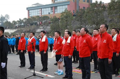 创造奇迹 追求卓越丨汇赢员工自发组织2021年迎新春健身跑