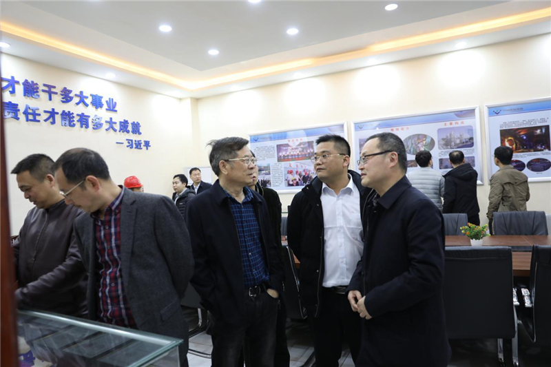 省钒钛钢铁产业协会到汇赢连界基地调研(图1)
