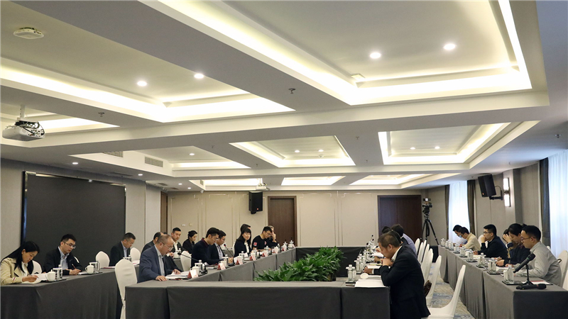 内江市市长郑莉一行到汇赢国际座谈交流(图1)