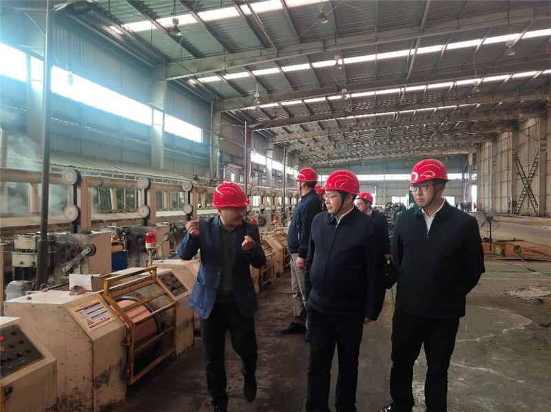 中国建筑金属结构协会钢结构分会常务副会长胡育科一行到汇赢国际龙泉基地考(图3)