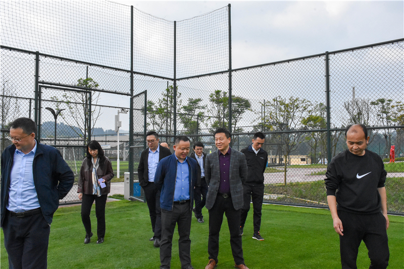 重庆轮船集团到汇赢连界基地调研(图3)