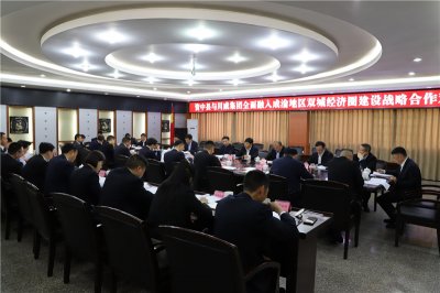汇赢国际与资中县召开政企座谈交流会