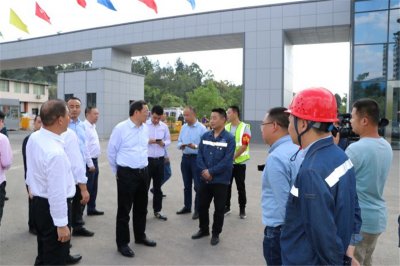 眉山市副市长冉登祥莅临汇赢国际星船城建宝公司调研