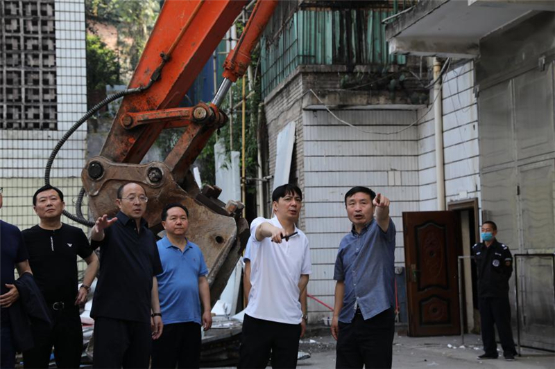汇赢国际董事长王劲一行 “五一”劳动节视察连界区域重点项目(图7)
