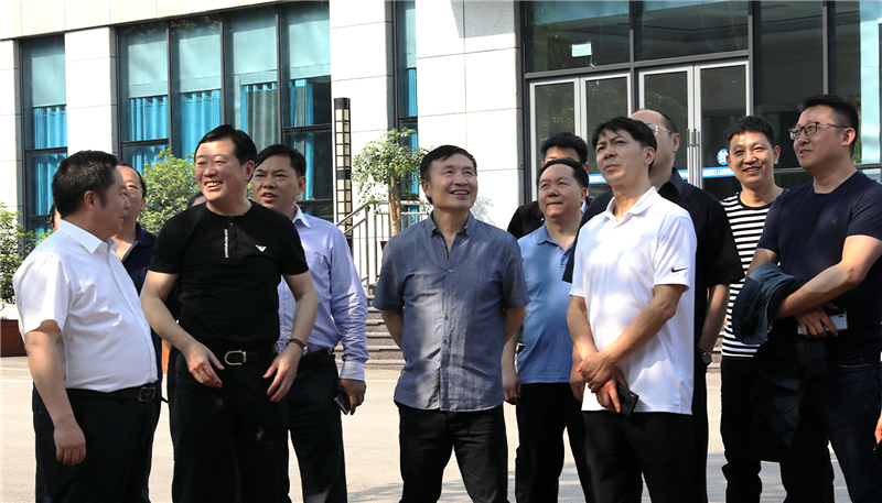 汇赢国际董事长王劲一行 “五一”劳动节视察连界区域重点项目(图10)