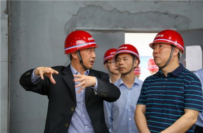 省脱化办去产能“回头看”检查组到汇赢连界基地核查