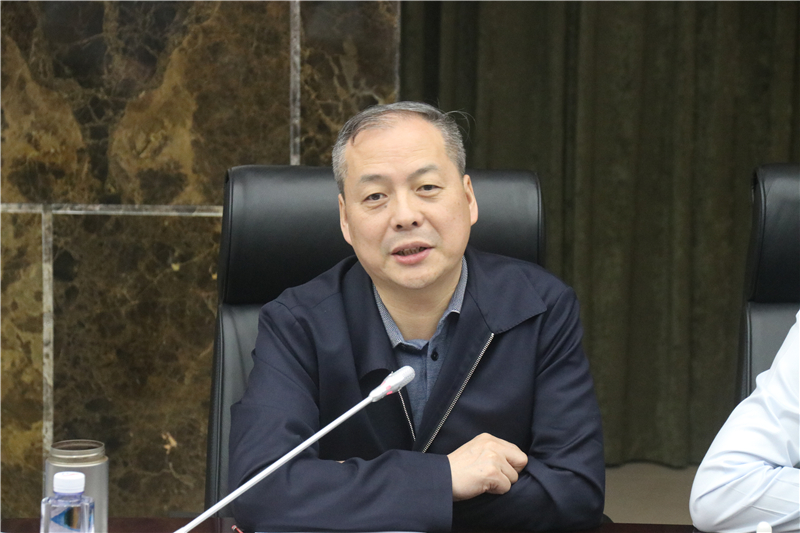 中铁物资集团总经理、党委副书记唐建勇一行到汇赢座谈交流(图3)