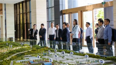 市委书记郑莉莅临汇赢调研指导转型发展工作