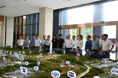 云南省玉溪市江川区区长常成一行莅临汇赢考察调研