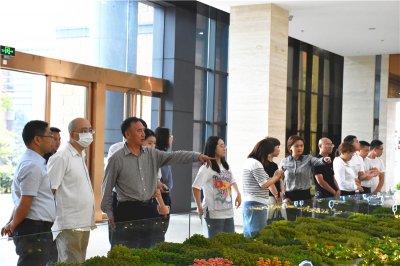 省发改委县域经济处到汇赢调研