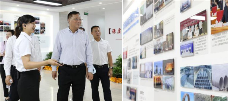 康宁大中华区总裁兼总经理李放一行来汇赢参观考察(图2)