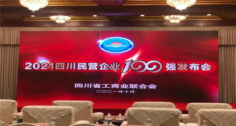 汇赢国际荣登2021四川民营企业100强榜单，位列第四！(图4)